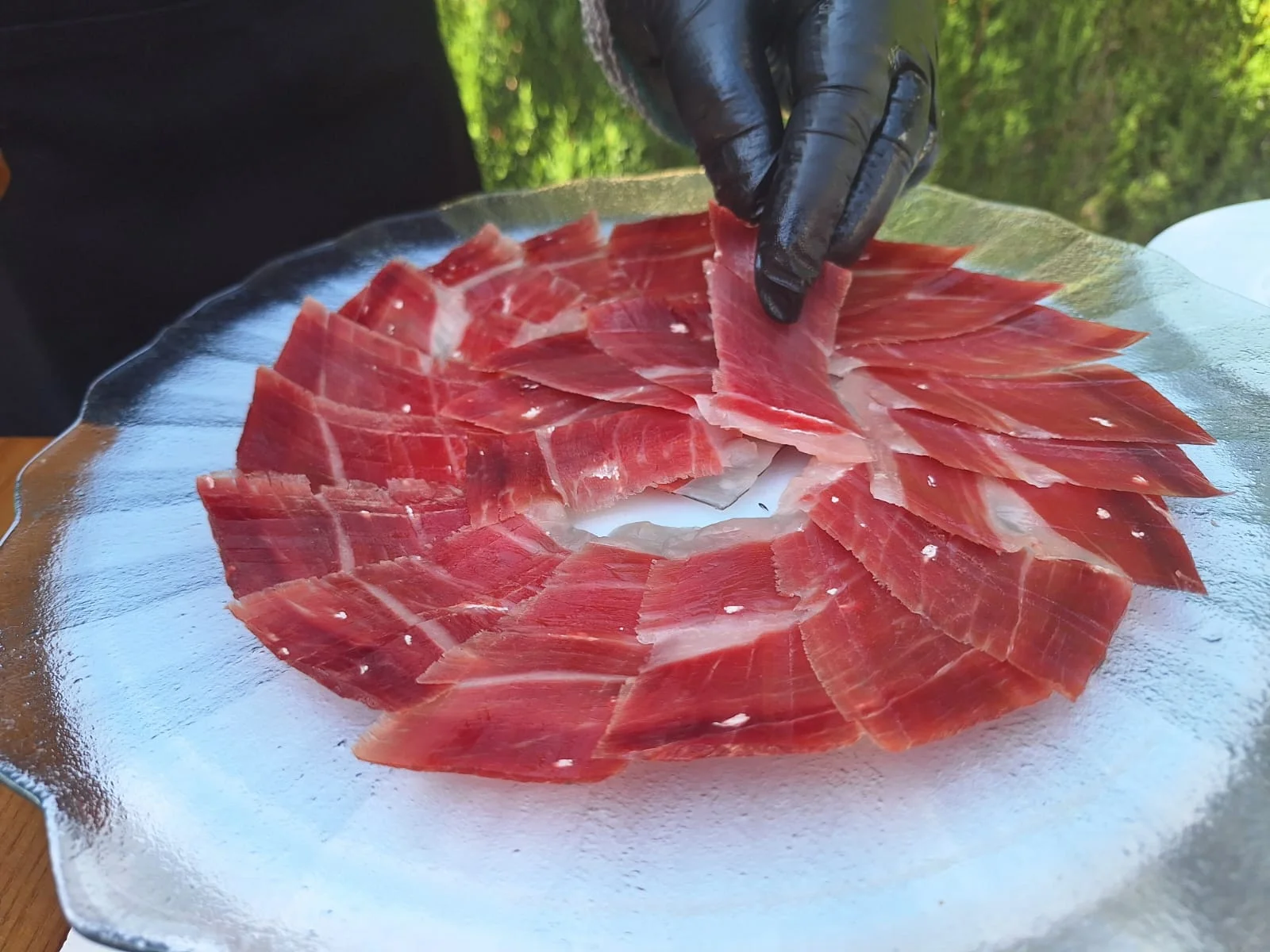plato jamon